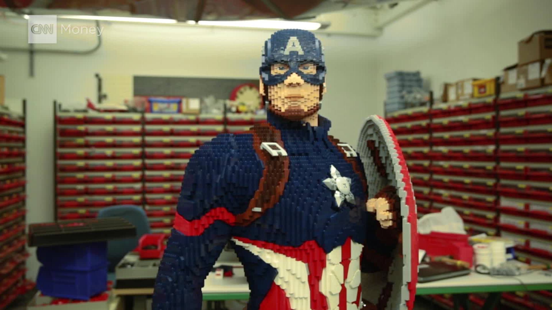 1920x1080 How LEGO Built A Life Size Captain America