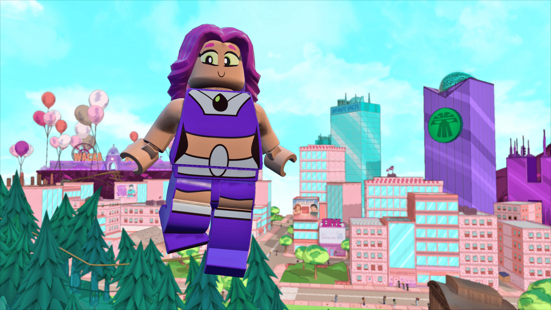 1920x1080 Lego Dimensions Teen Titans Go Starfire