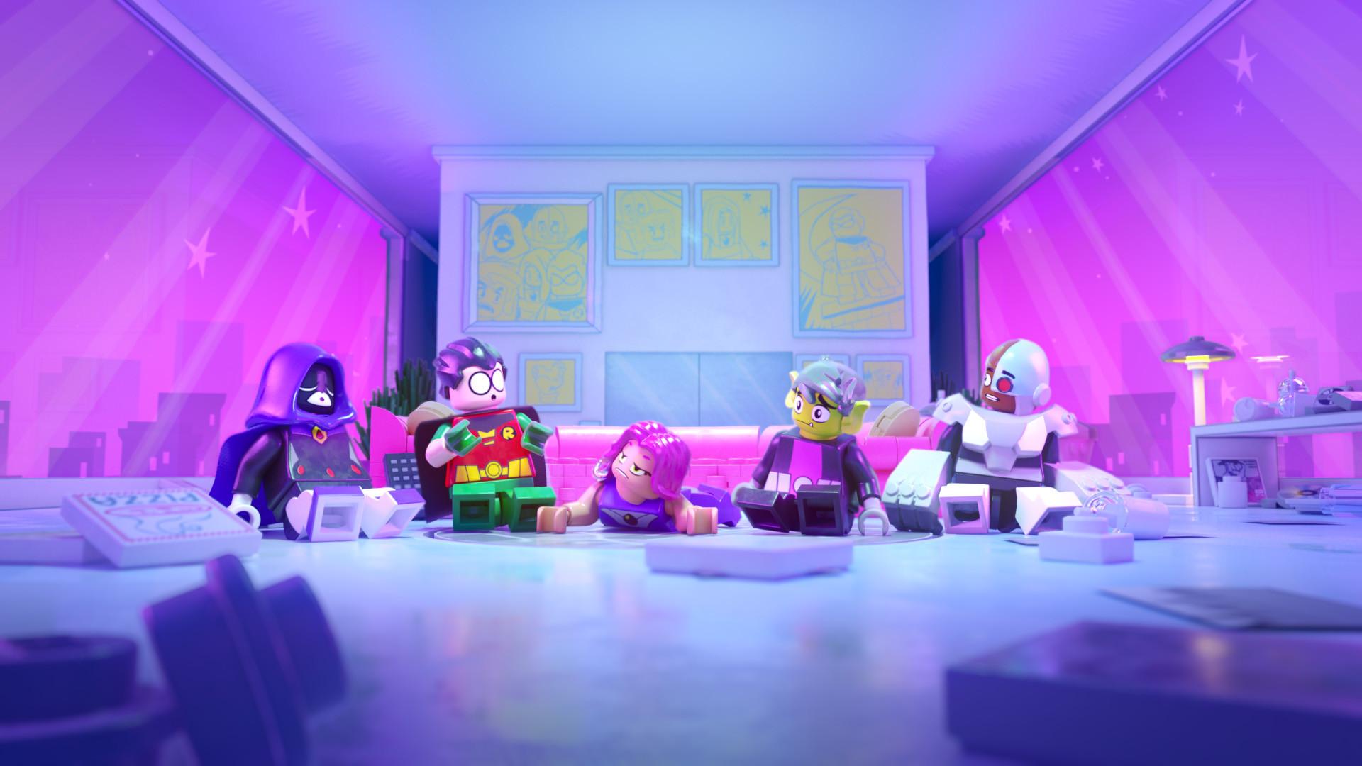 1920x1080 Lego Teen Titans Go, Apartment Shot, Jason Nuttall