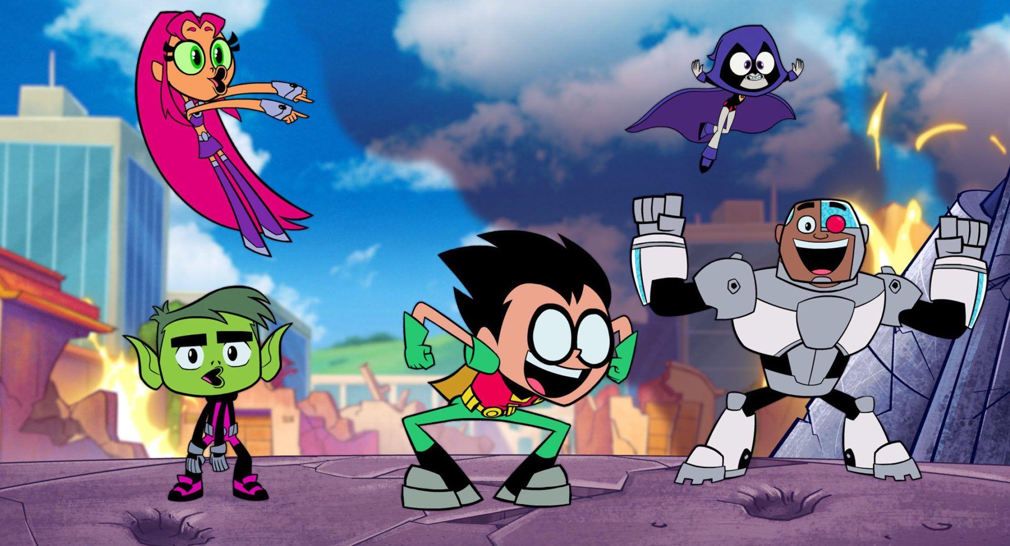 2000x1081 Teen titans go wallpaper