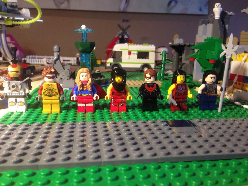 1024x768 Lego teen titans