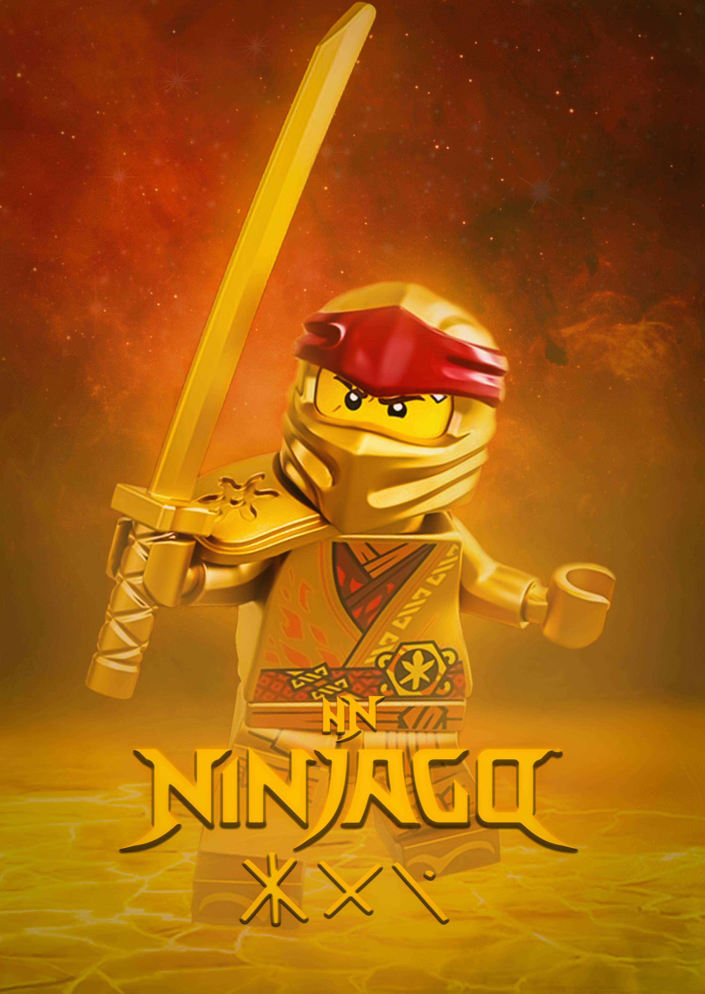 2907x4096 Lego Ninjago Kai Golden Ninja Legacy Poster. Lego ninjago, Lego ninjago lloyd, Ninjago kai