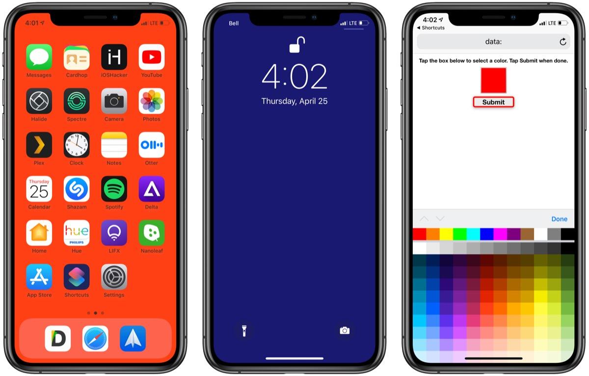 1200x766 Create Solid Color Wallpaper With This Siri Shortcut