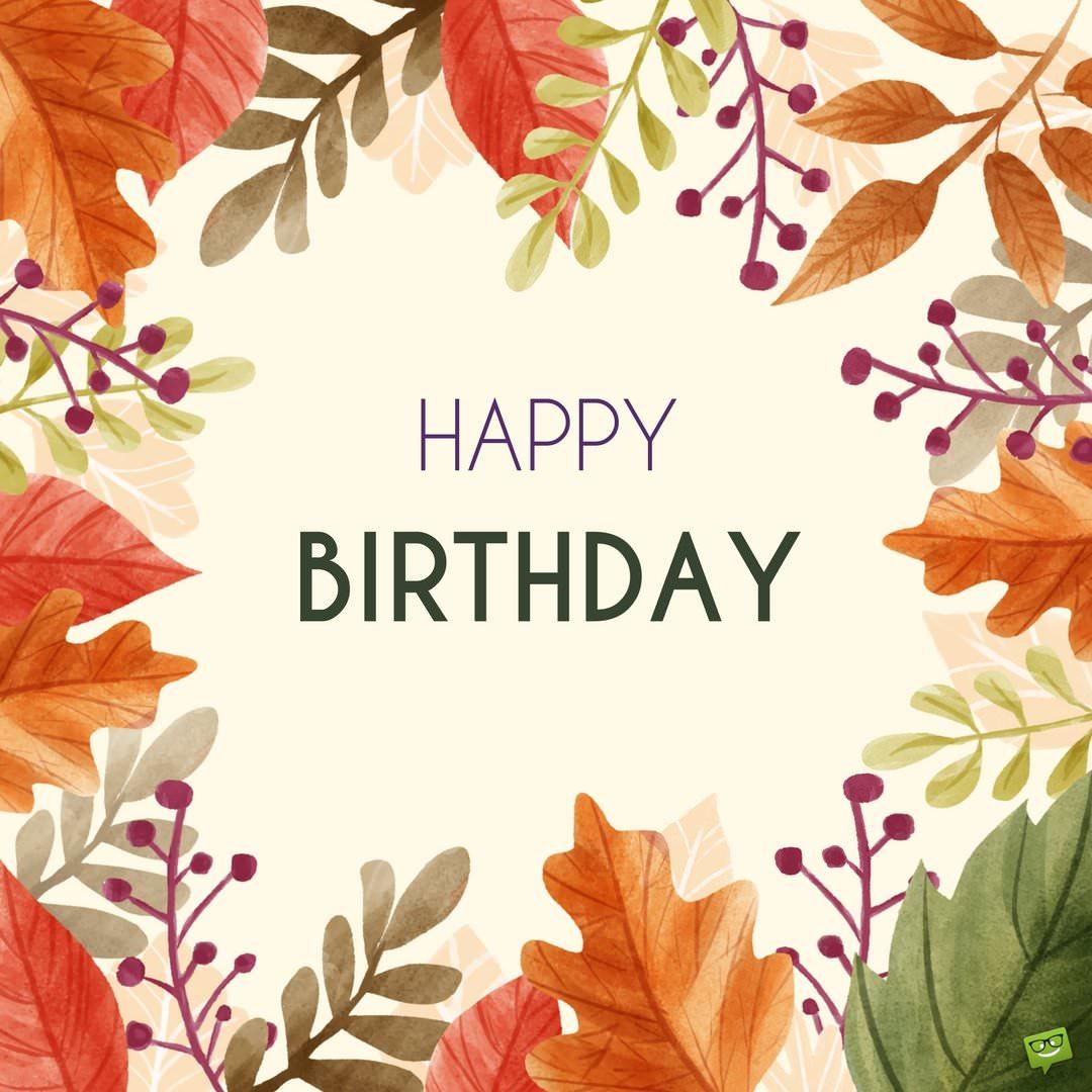 Fall Birthday Wallpapers Top Free Fall Birthday Backgrounds 