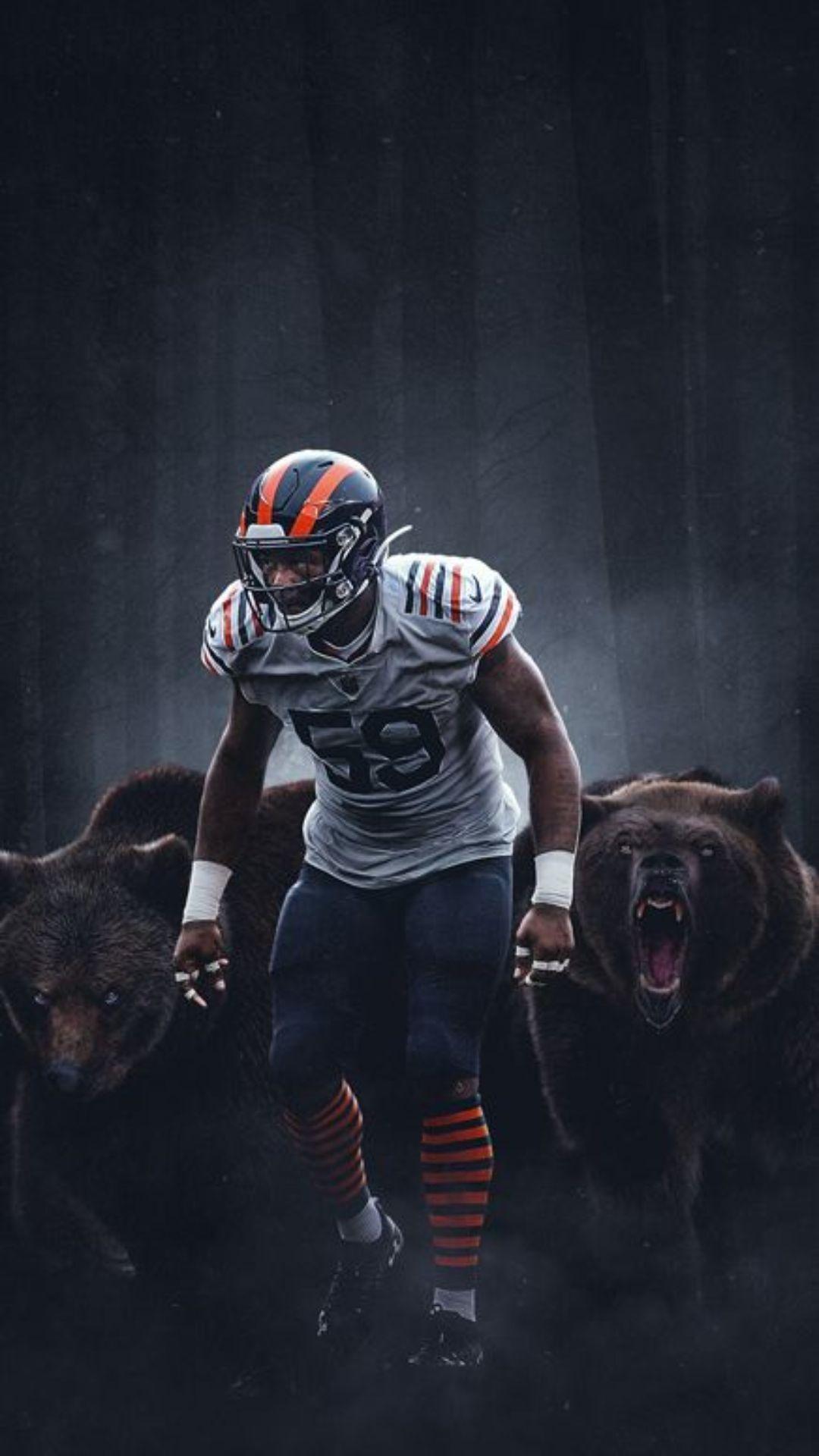 Download our 2021 Chicago Bears schedule wallpaper featuring