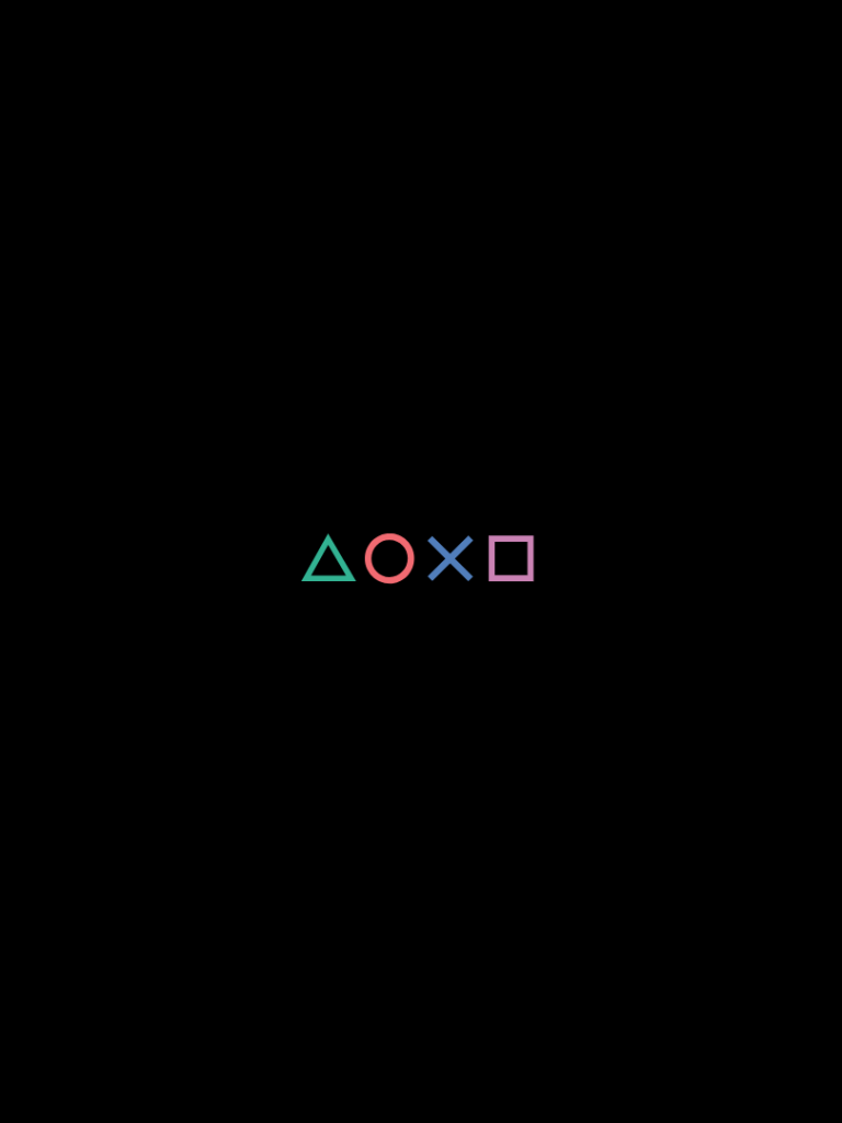 768x1024 Download 768x1024 Playstation Buttons Wallpaper for Apple iPad Apple iPad Mini