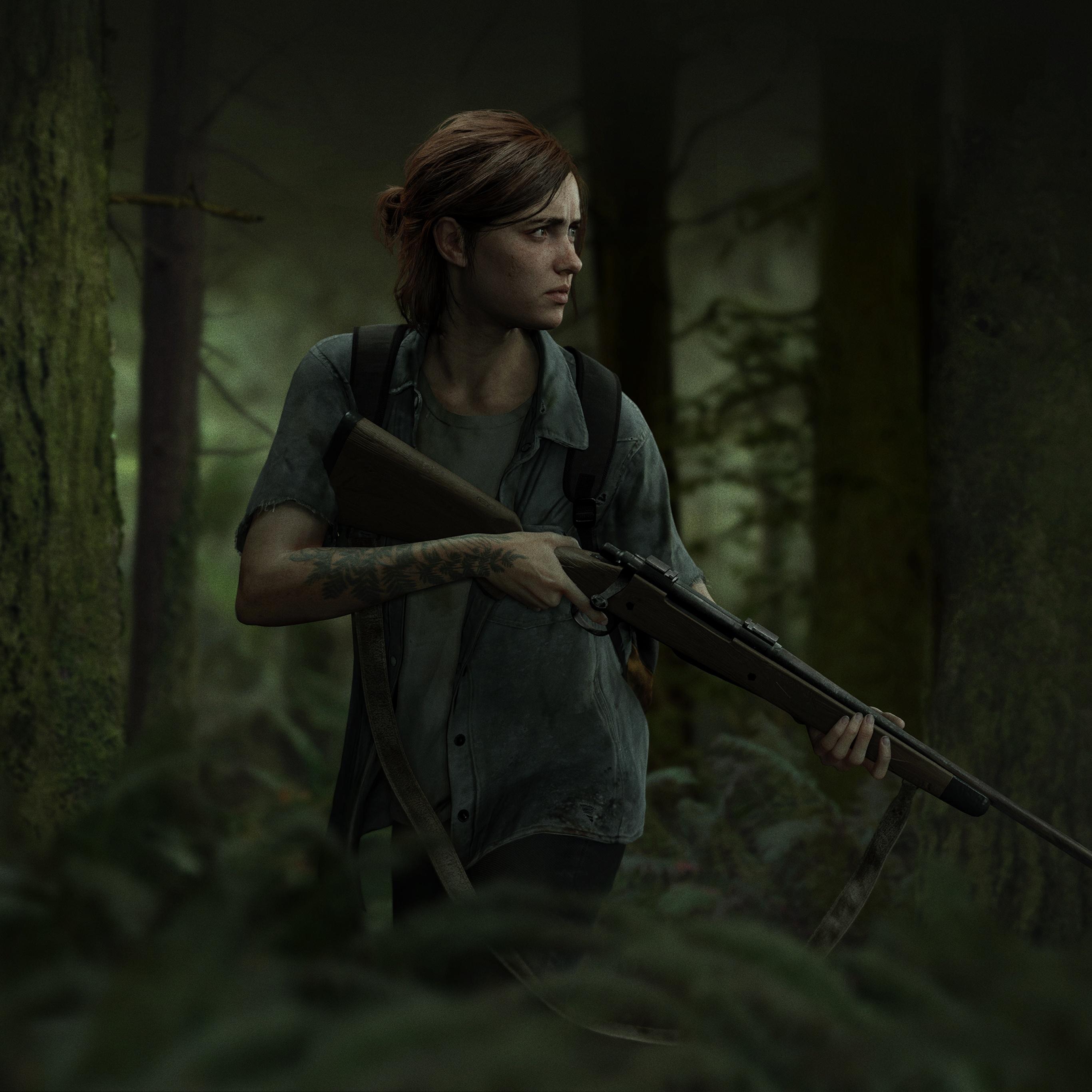 2732x2732 The Last of Us Part II Wallpaper 4K, Ellie, PlayStation 2020 Games, Games
