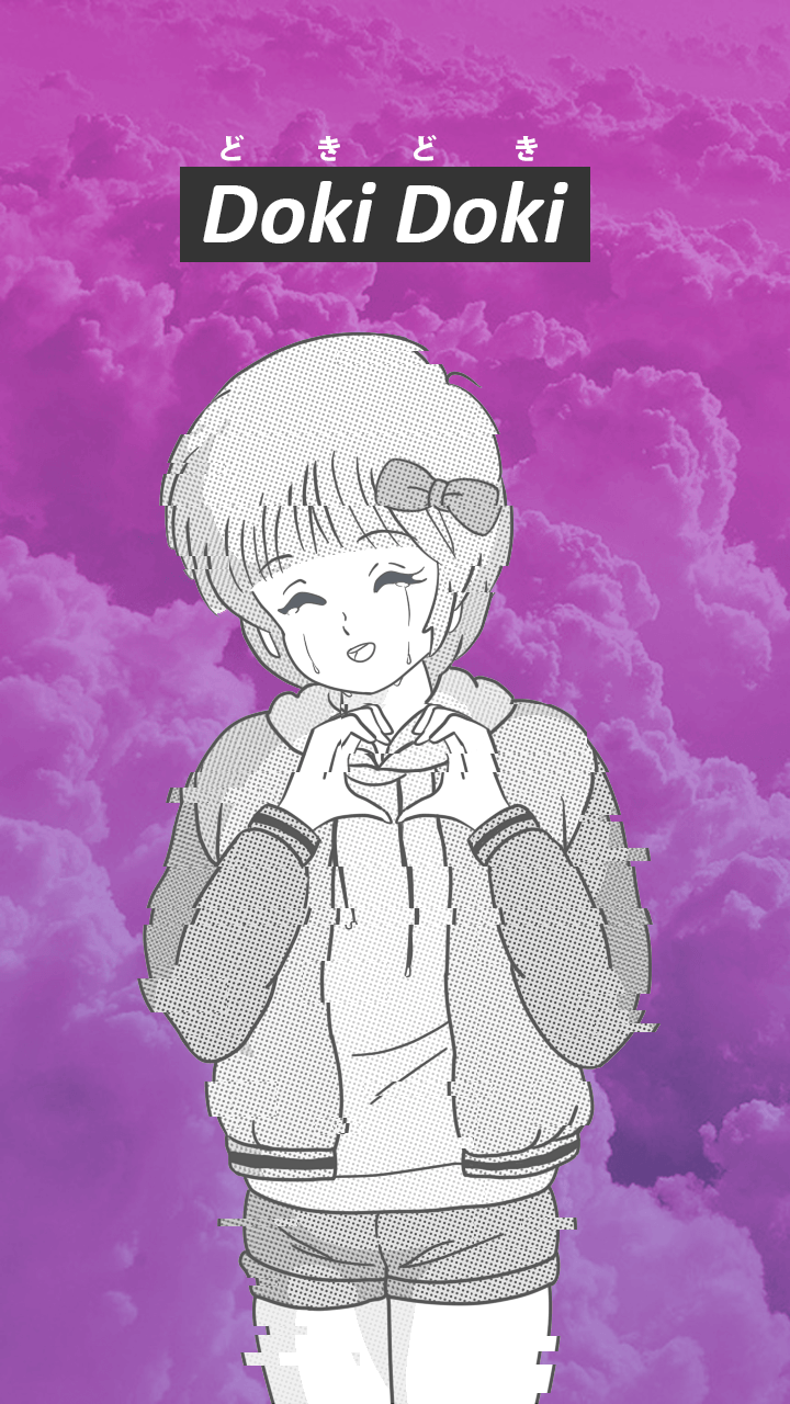 720x1280 OC Fanart Sayori Aesthetic wallpaper (reupload)