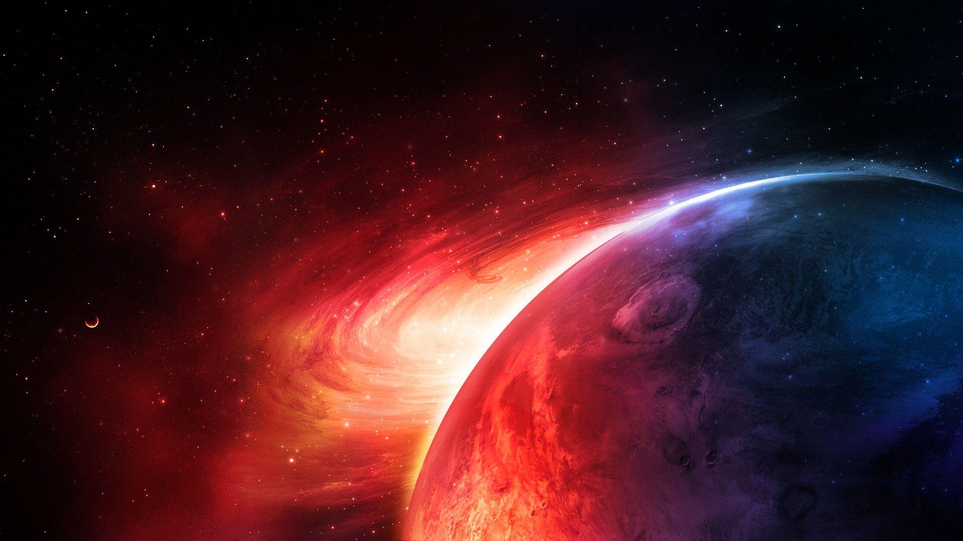 Red Space HD Desktop Wallpapers - Top Free Red Space HD Desktop ...