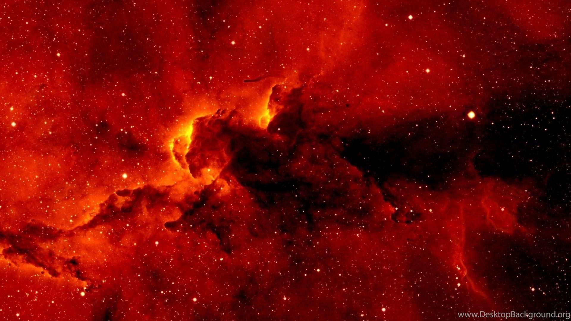 1920x1080 Space Red Stars Universe Widescreen HD Wallpaper Desktop Background