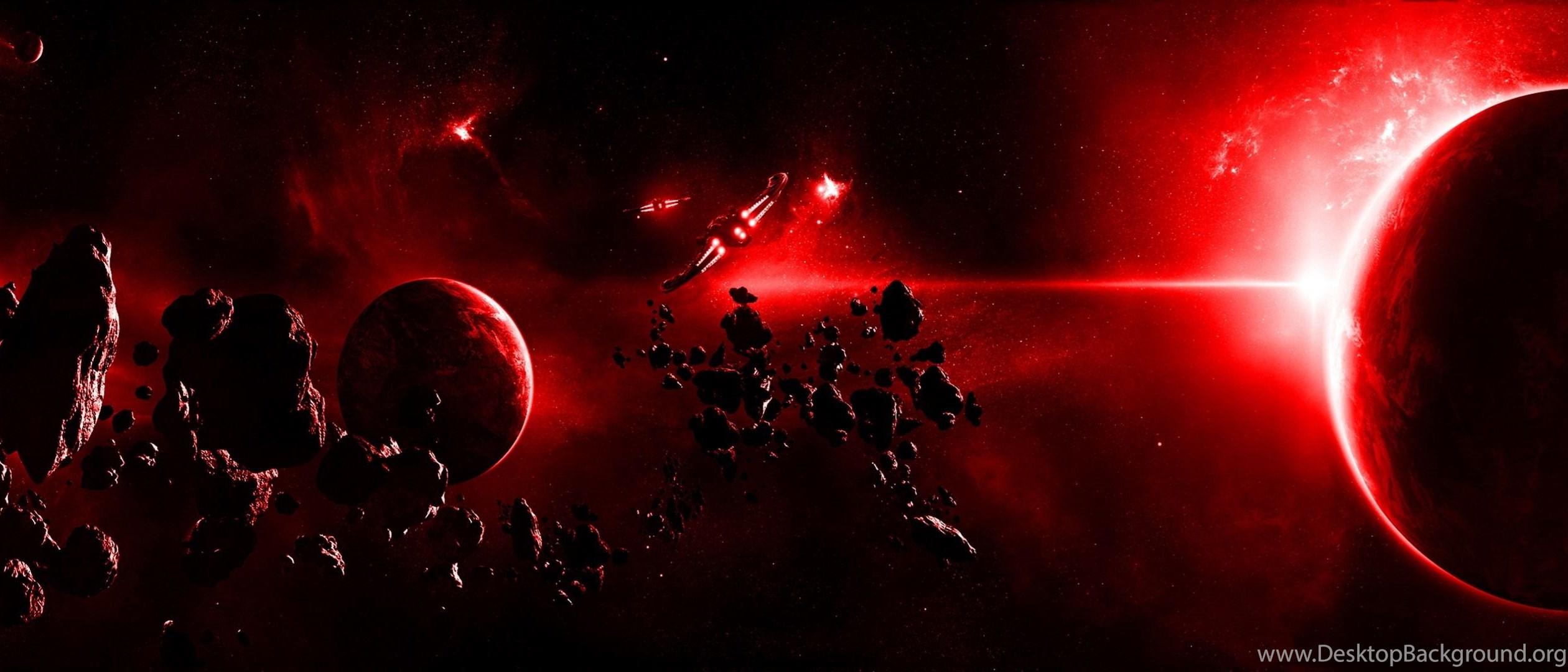 Red Space HD Desktop Wallpapers Top Free Red Space HD Desktop