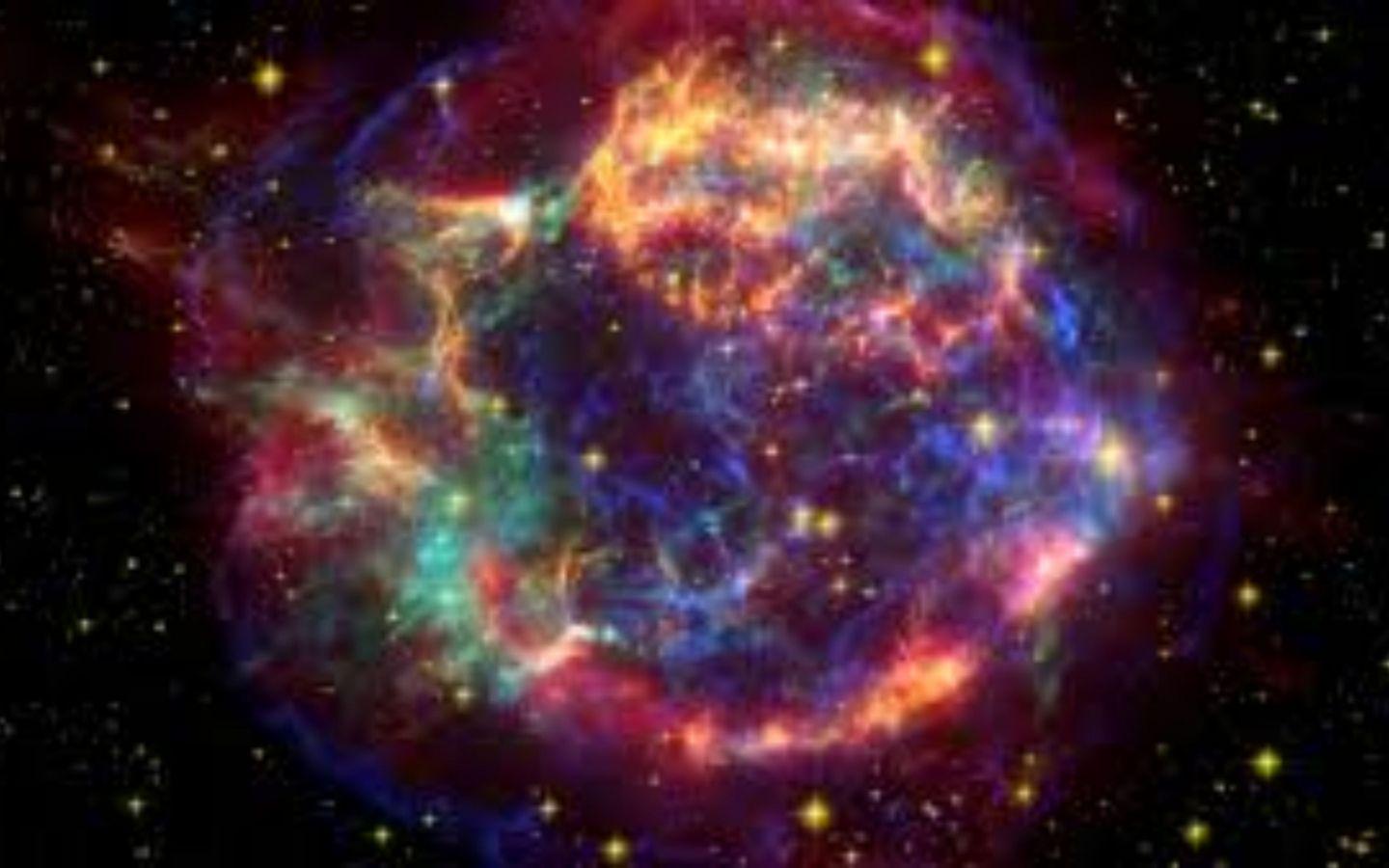 1440x900 Unique Colored Nebula in Space wallpaper in 1440x900 resolution