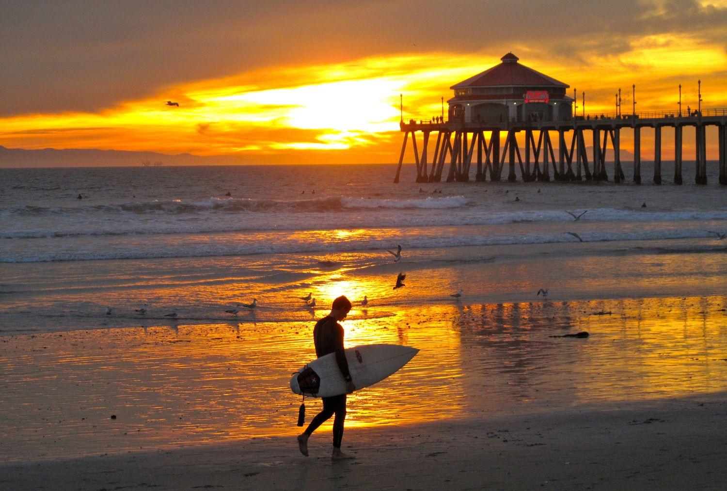 Huntington Beach Pier Wallpapers - Top Free Huntington Beach Pier ...