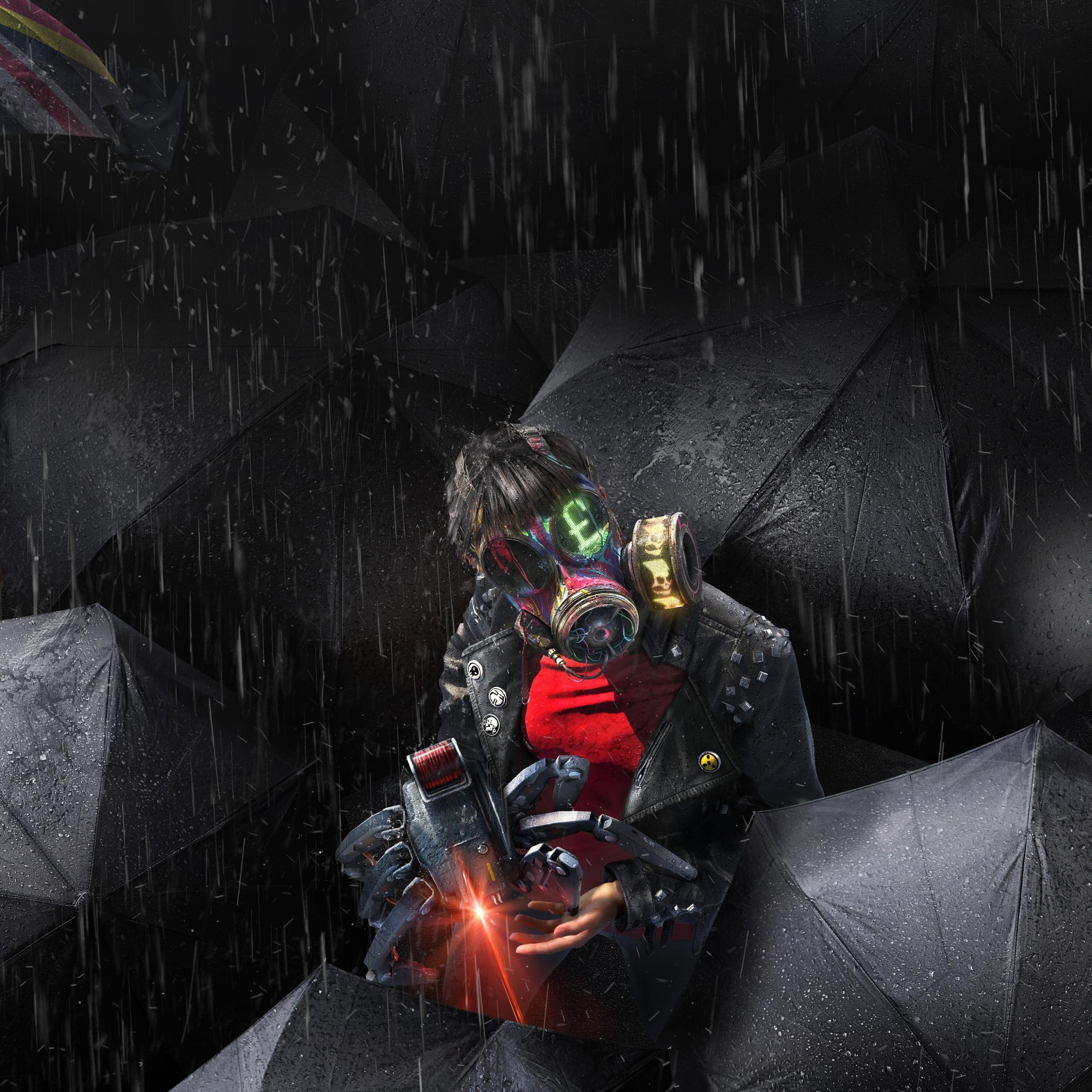 2932x2932 Download 2932x2932 wallpaper watch dogs: legion, colorful mask, video game, xbox one, playstation ipad pro retina, 2932x2932 HD image, background, 21757