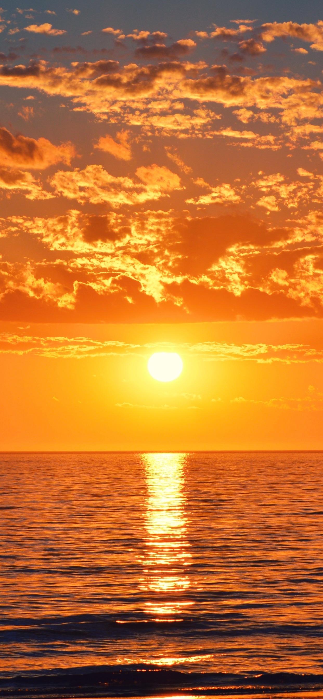 1242x2688 Sunsets Over The Water Wallpaper For iPhone Sunset HD Wallpaper