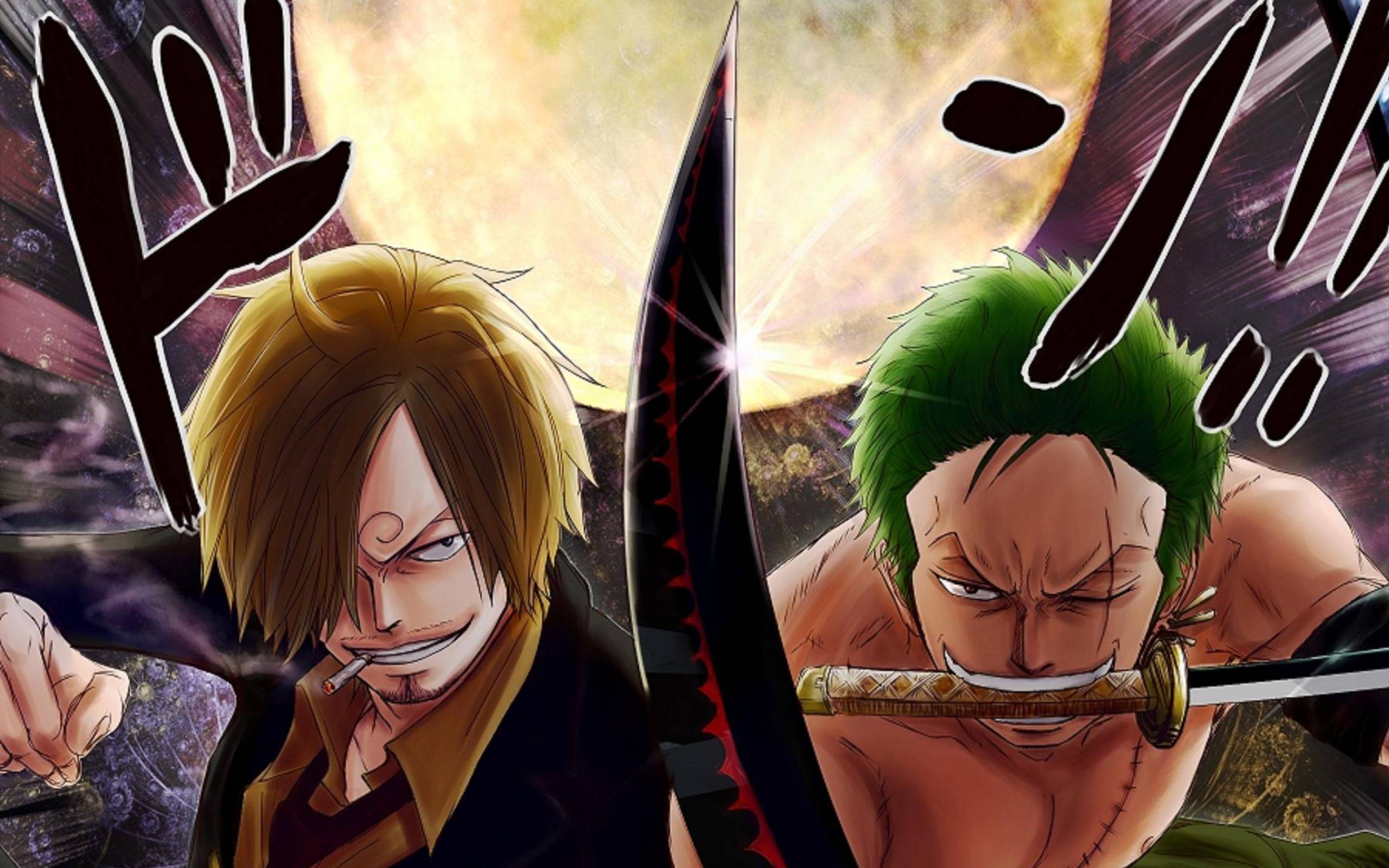 Zoro In Epic Manga Style Wallpaper by patrika