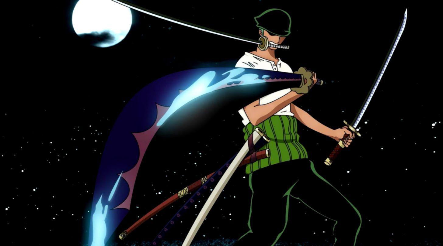 1456x810 Roronoa Zoro And Sword Wallpaper. Image Wallpaper Collections