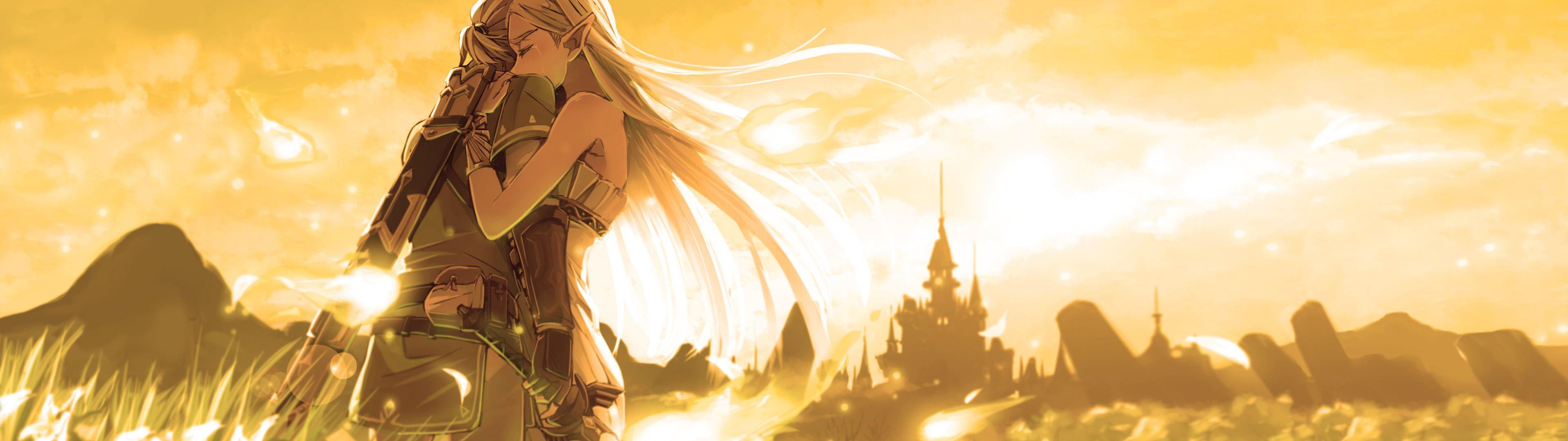 3840x1080 Zelda wallpaper video games #Zelda