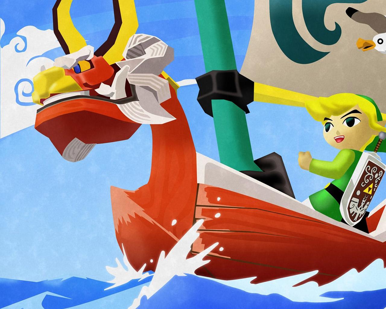 1280x1024 Free The Legend of Zelda: The Wind Waker Wallpaper in 1280x1024