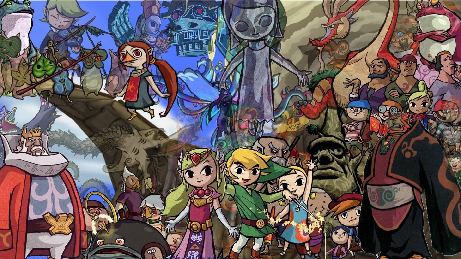 1920x1080 1920x1080 legend zelda wind waker HD background HD