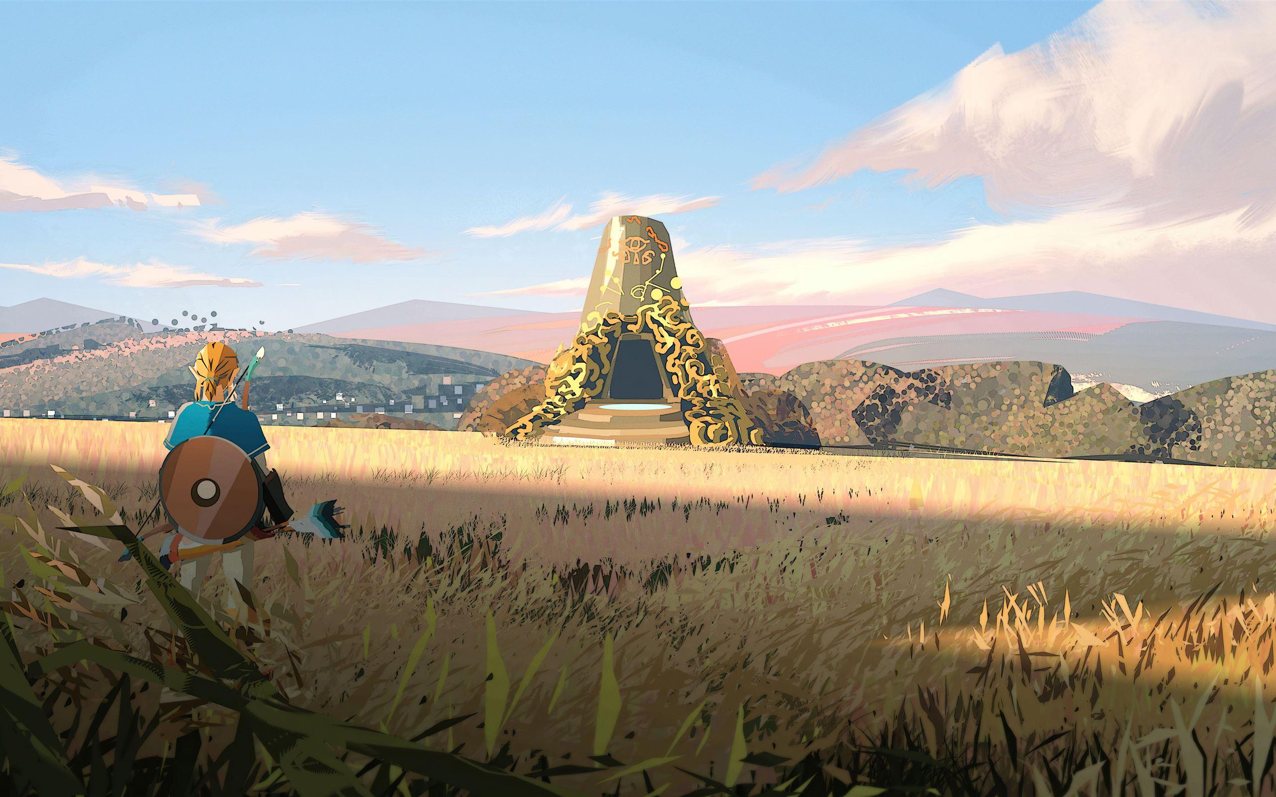 2560x1600 the legend of zelda art 5k MacBook Pro Wallpaper Download