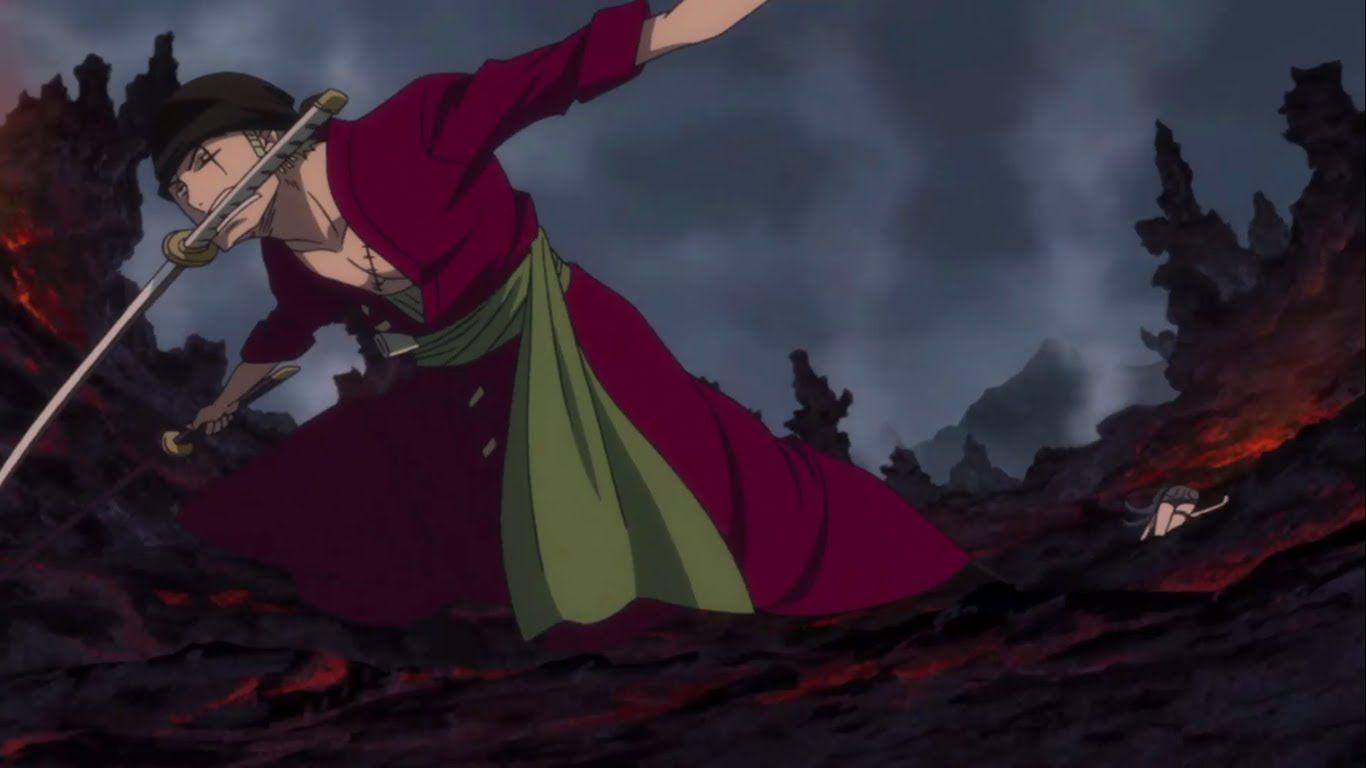 1366x768 Roronoa Zoro VS Ain Sub [1080HD]