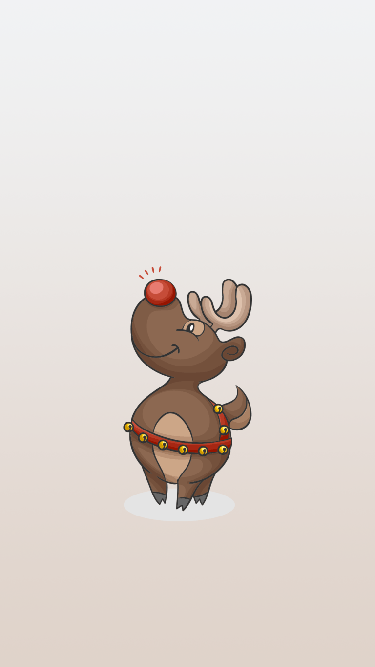 Cute Reindeer Wallpapers - Top Free Cute Reindeer Backgrounds ...