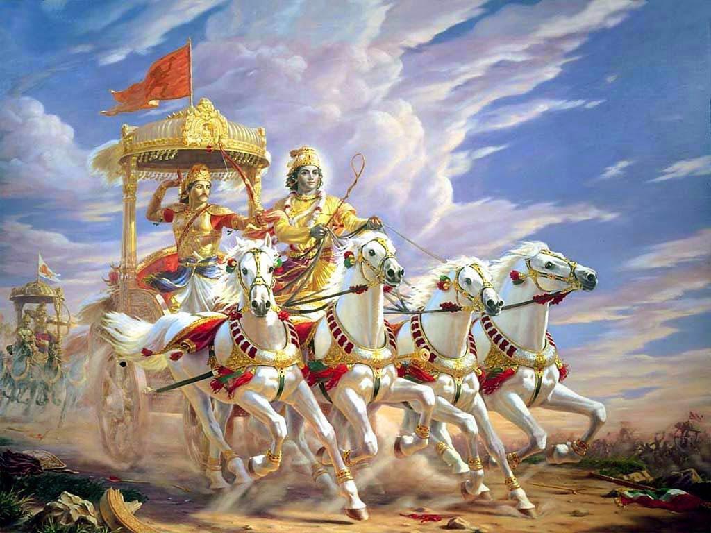 1024x768 Wallpaper Mahabharat Krishna Wallpaper free Download 2021
