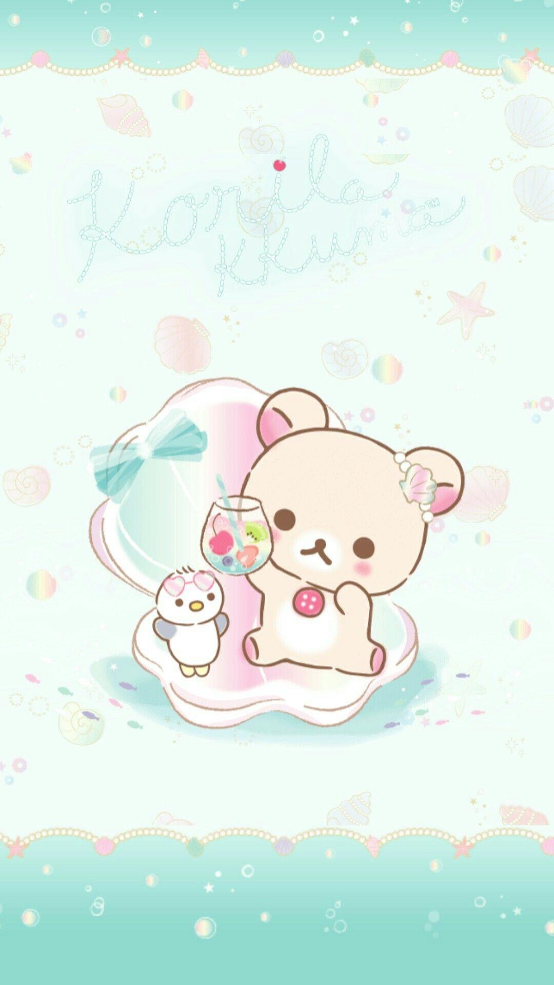 1080x1920 ♡.¸¸.•*¨*• fσℓℓσω fσя мσяє ριиѕ : •*¨*•.¸¸.♡. Rilakkuma wallpaper, Kawaii cute wallpaper, Kawaii wallpaper