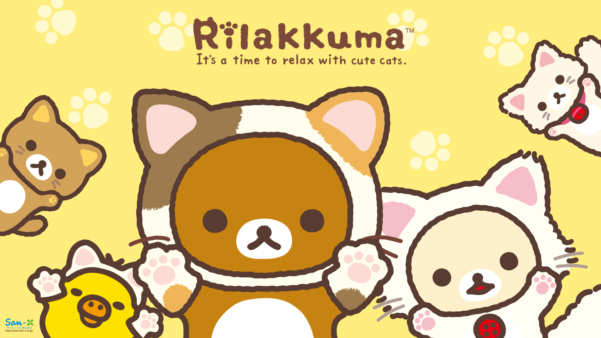 Каваи обои. Rilakkuma. Кавайные обои. Рилаккума обои. Японский мишка Рилаккума.