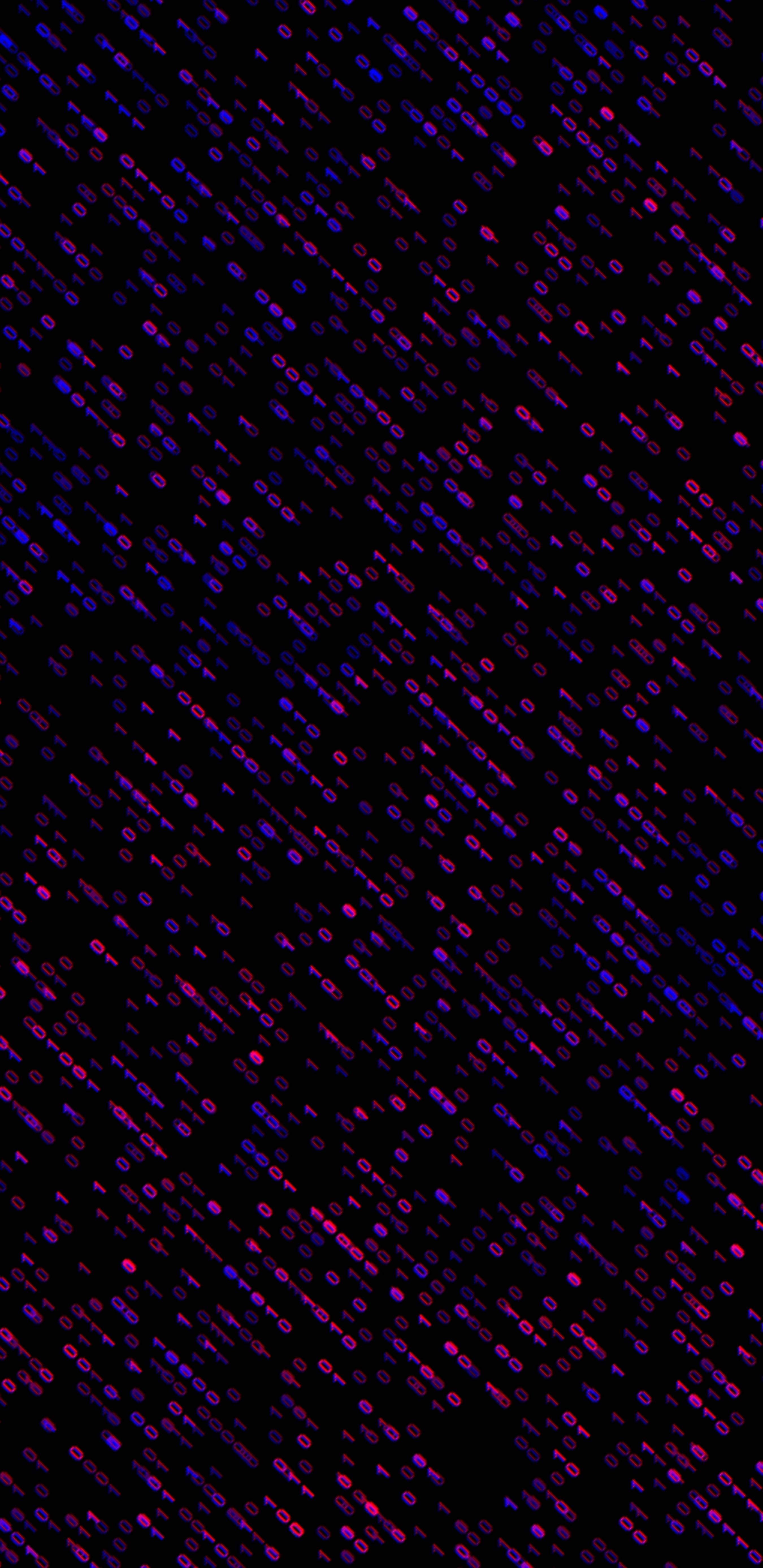 2700x5550 Minimal Glowing Code Binary Wallpaper, HD Artist 4K Wallpaper, Image and Background