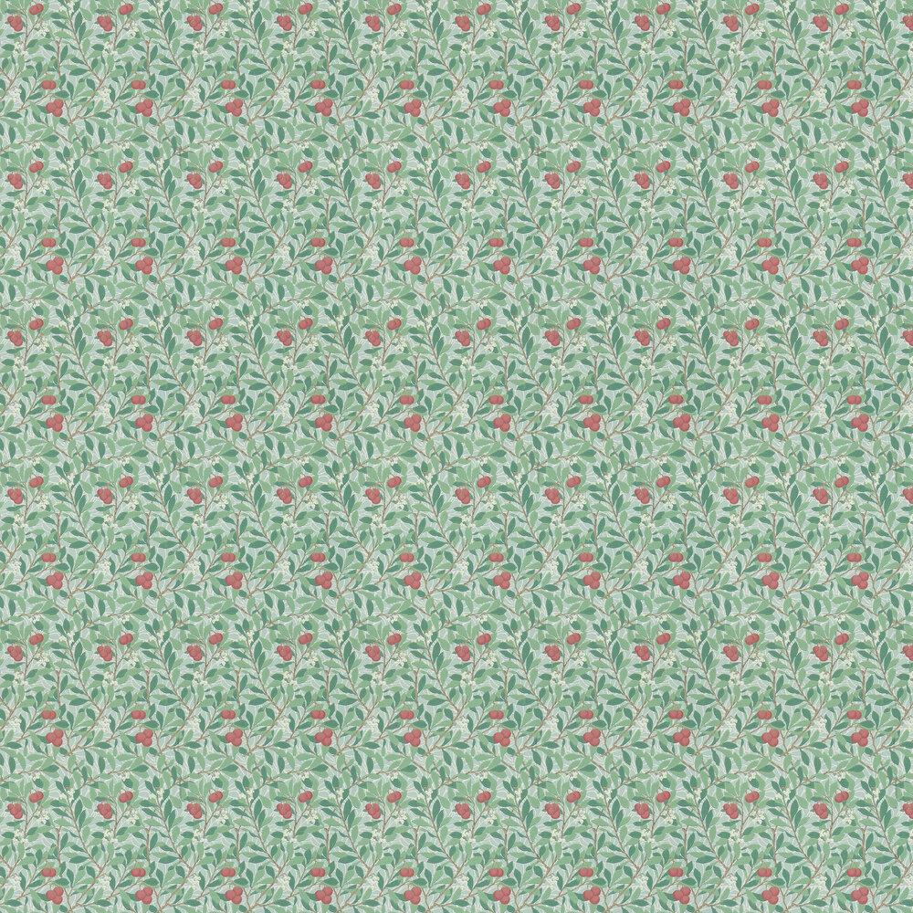 1000x1000 Arbutus by Morris / Coral : Wallpaper Direct