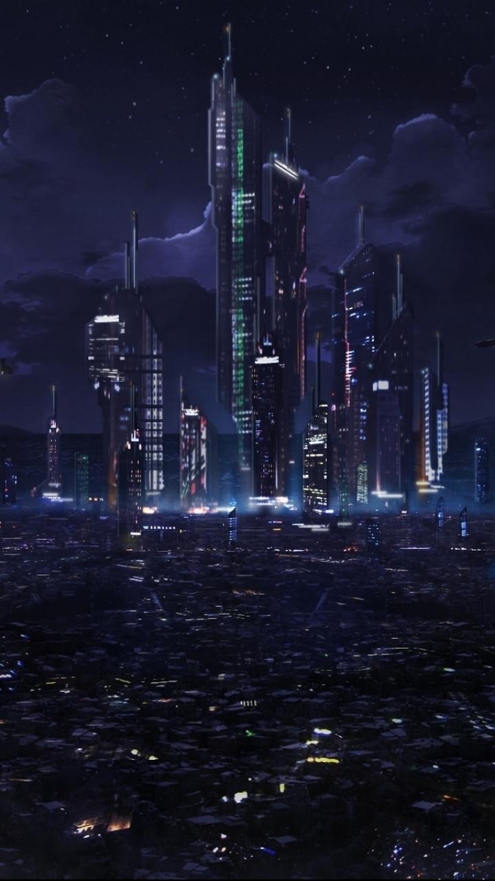 720x1280 Sci Fi City