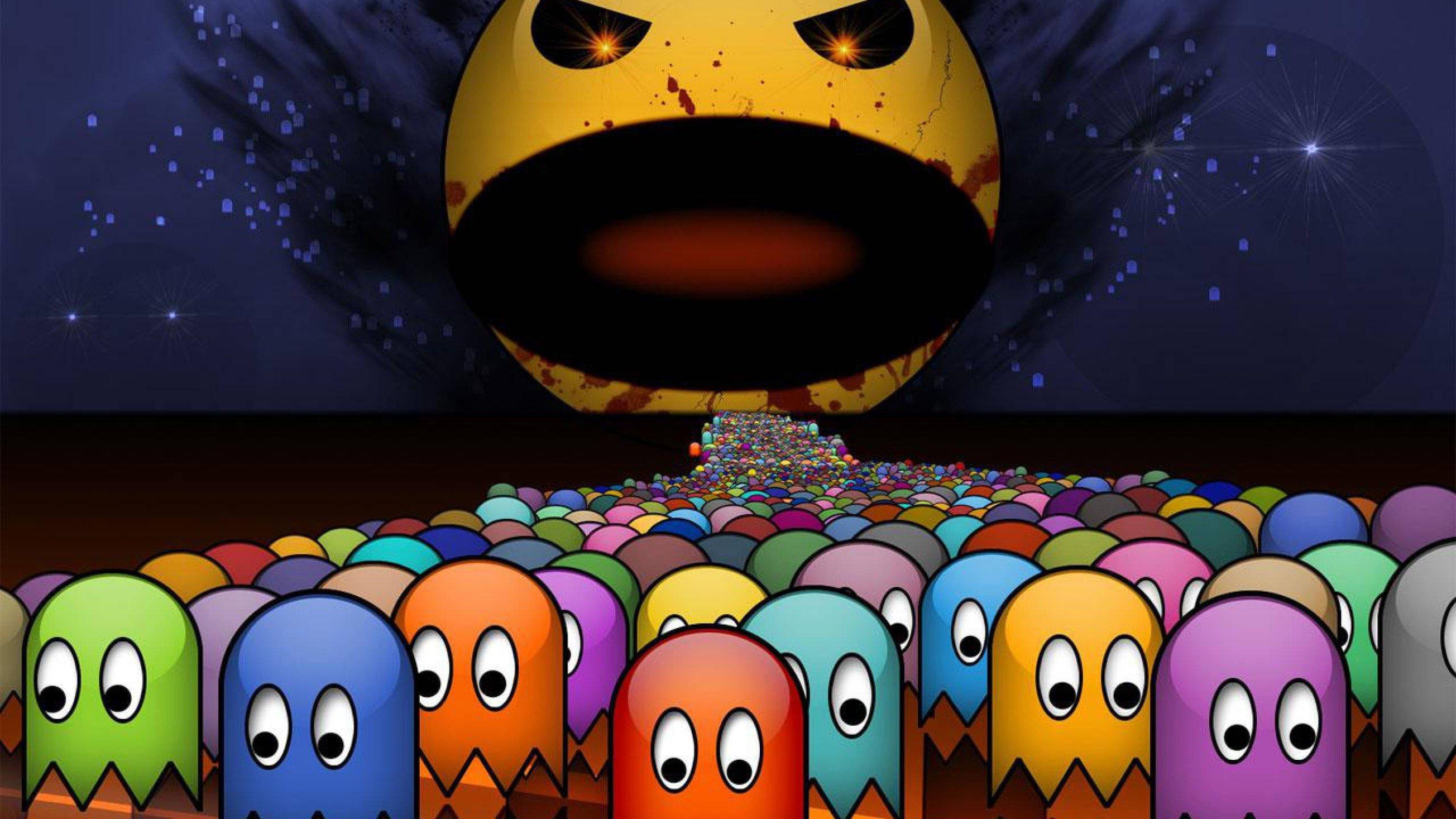 2608x1467 pacman wallpaper
