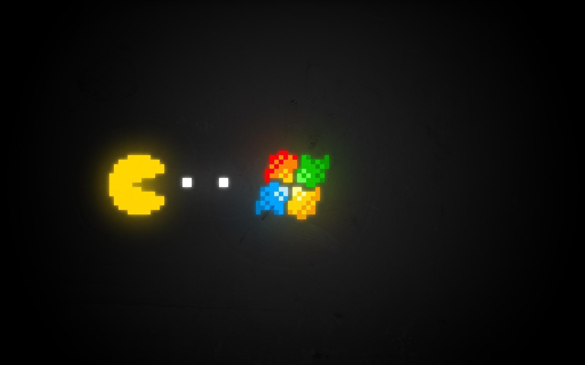 1920x1200 Pacman Wallpaper