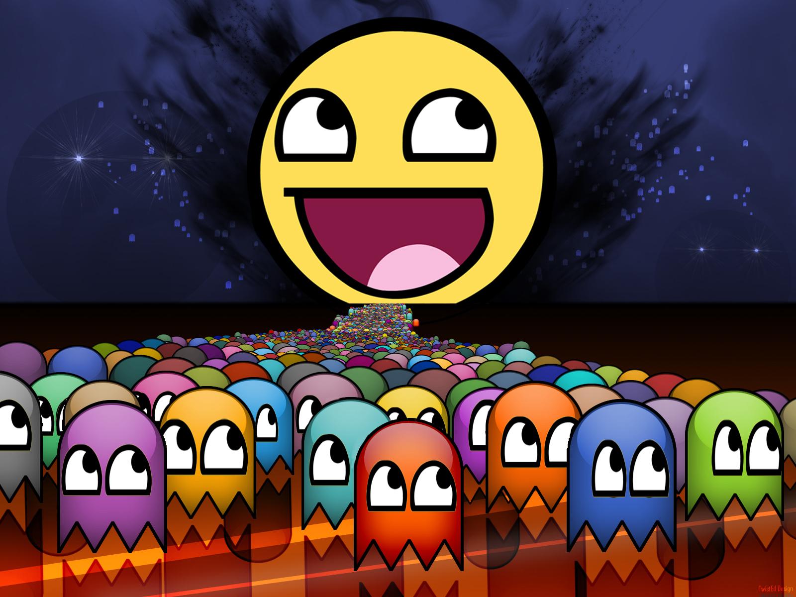 1600x1200 pacman background