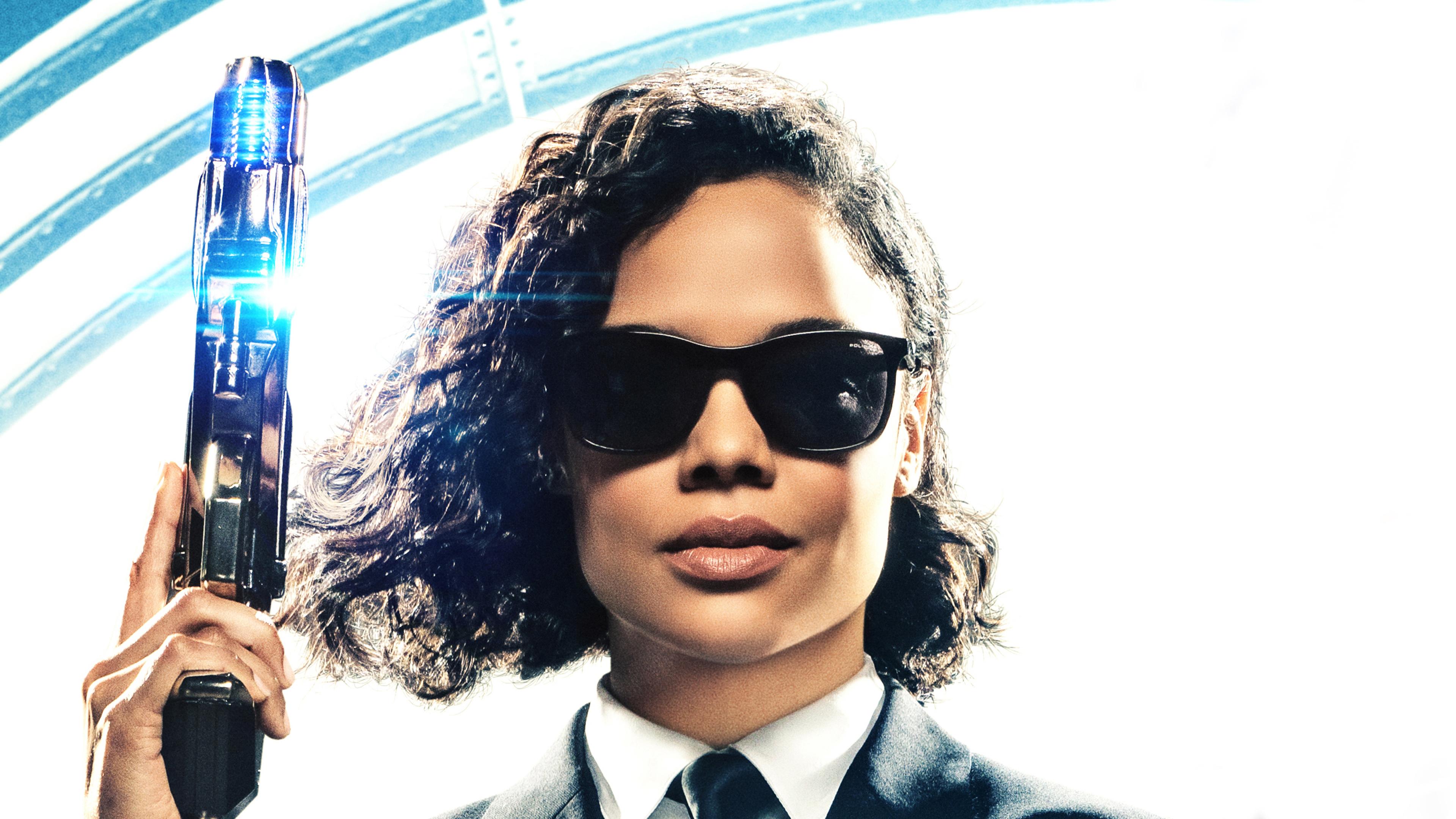 3840x2160 Men in Black International Tessa Thompson 4K Wallpaper