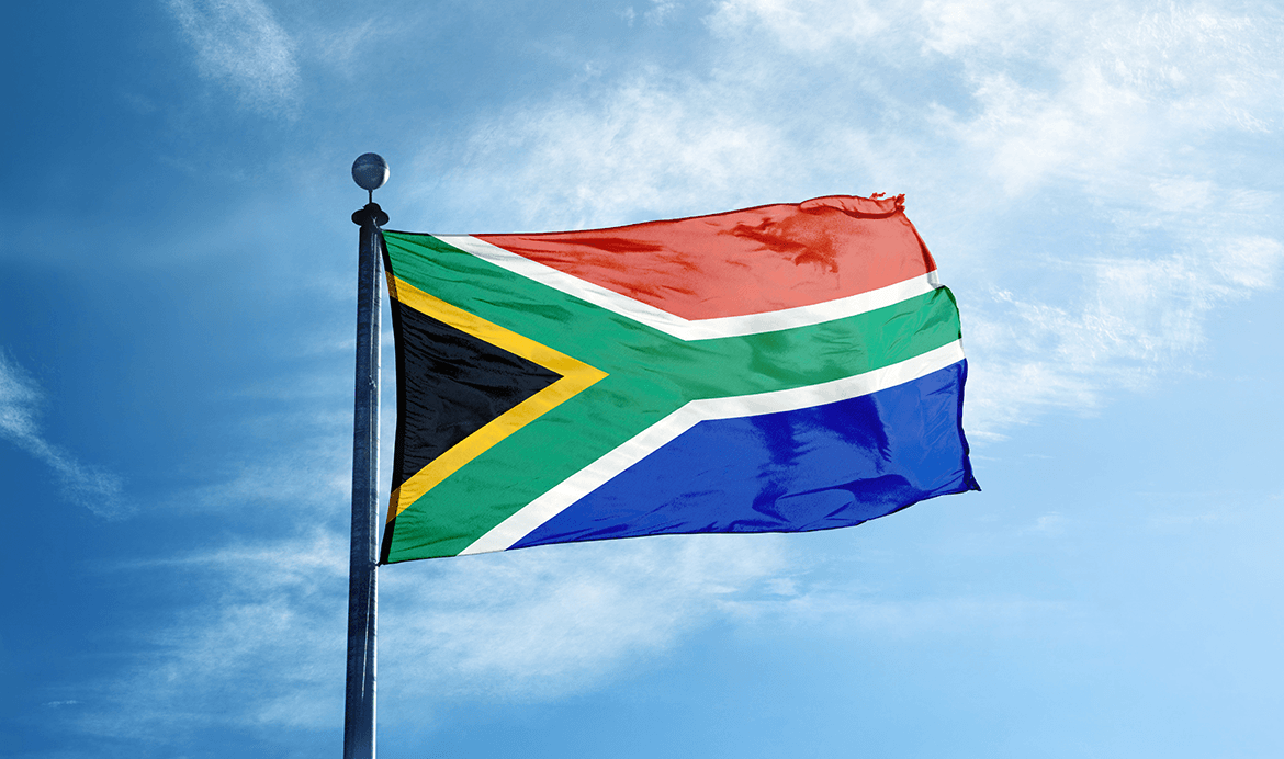 1170x692 South Africa Flag Wallpaper
