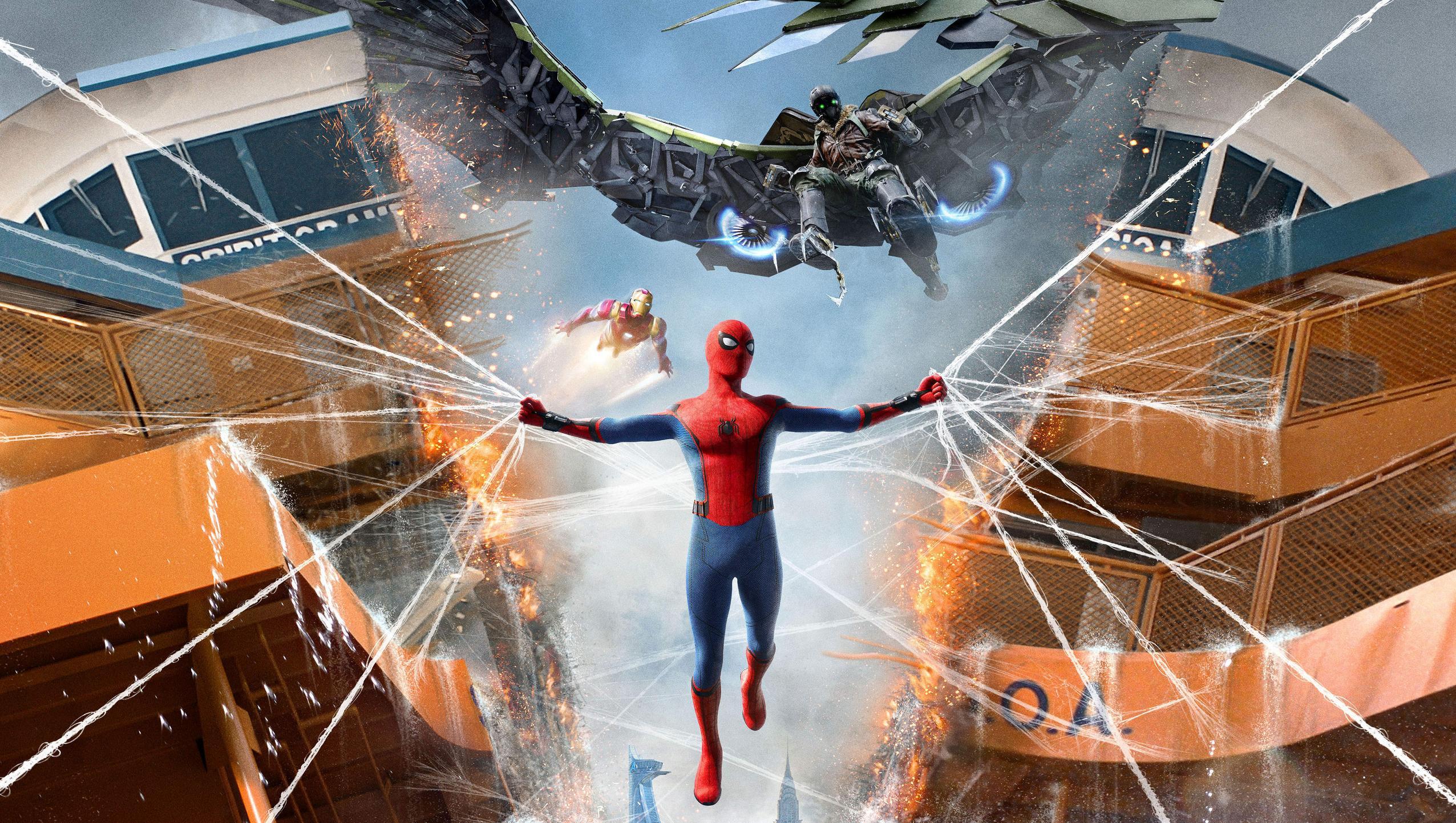 spider man homecoming desktop web wallpaper