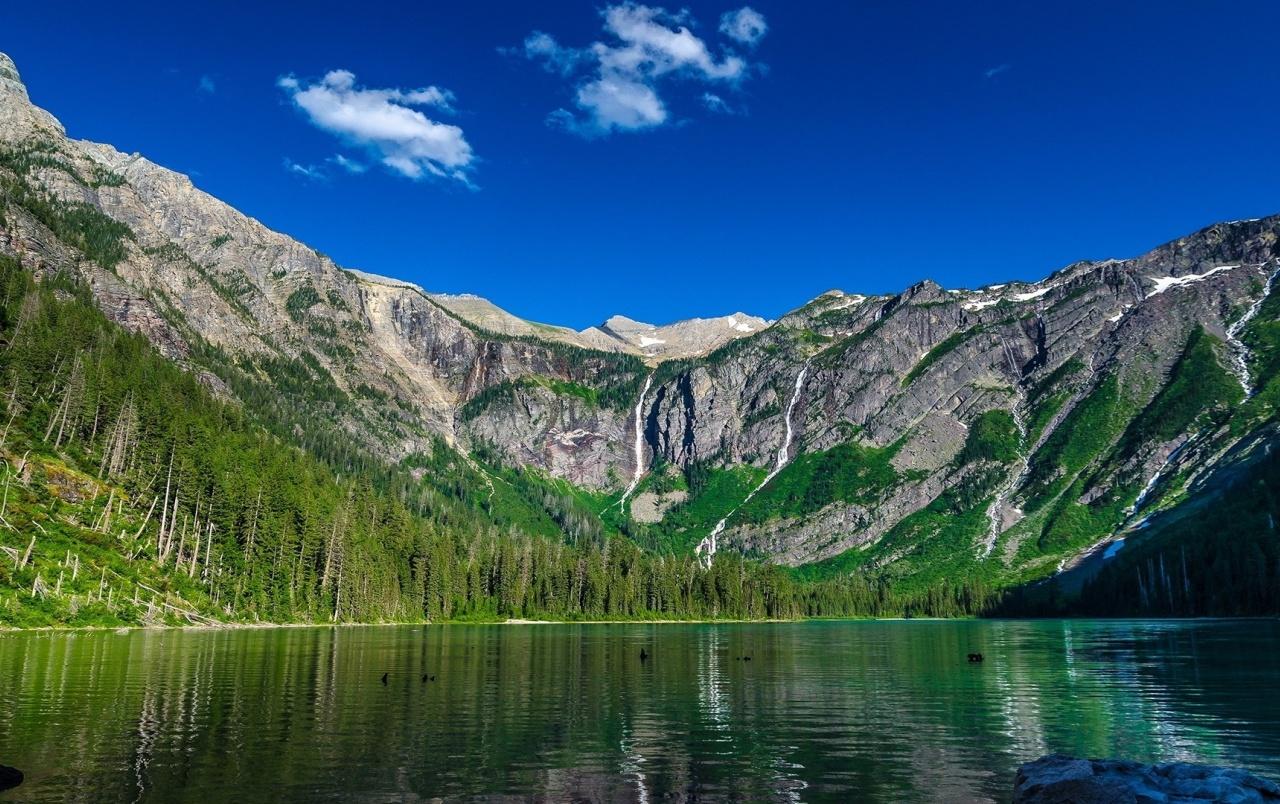 1280x804 Avalanche Lake New York wallpaper. Avalanche Lake New York