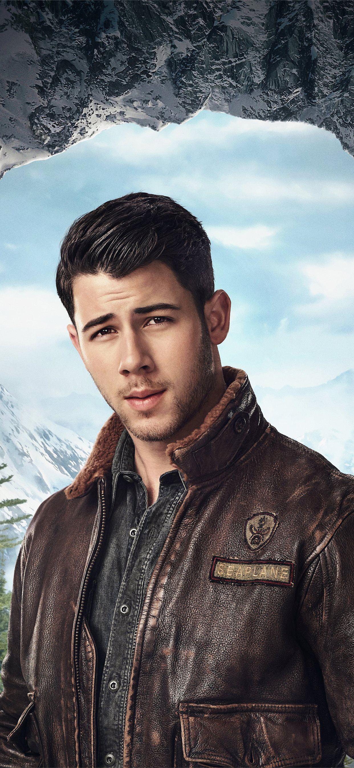 1242x2688 nick jonas jumanji the next level iPhone X Wallpaper Free Download