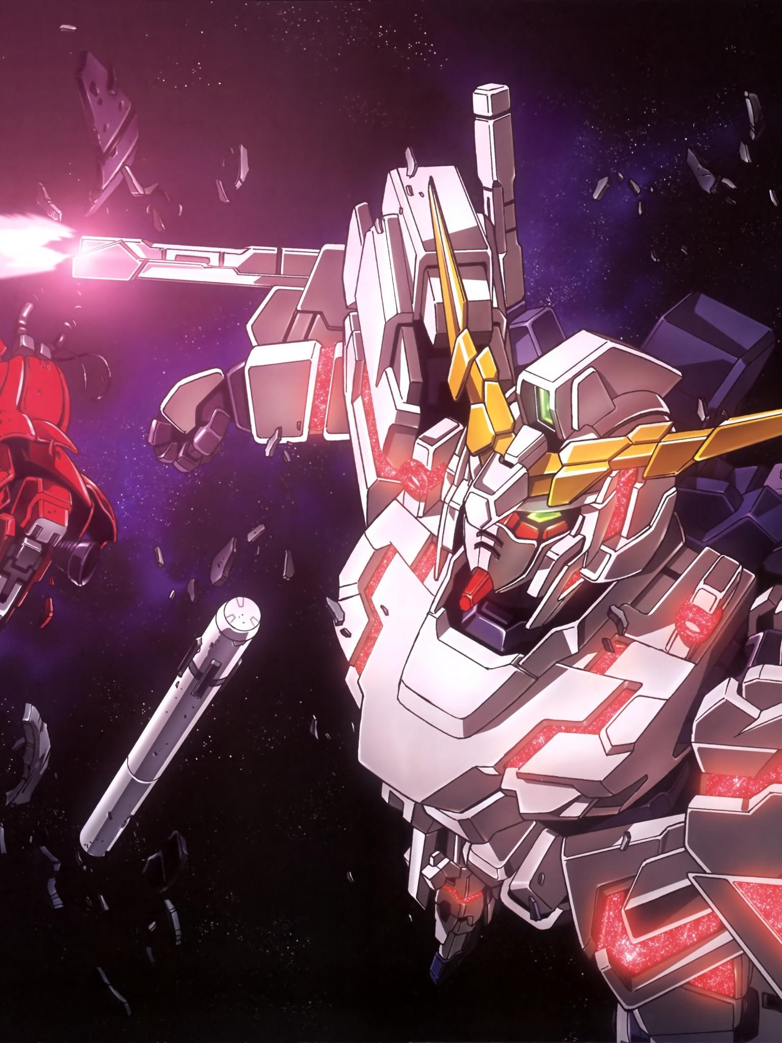 1536x2048 Rx 0 Unicorn Gundam, Mobile Suit Gundam, Sci Fi Anime, Unicorn Wallpaper iPhone