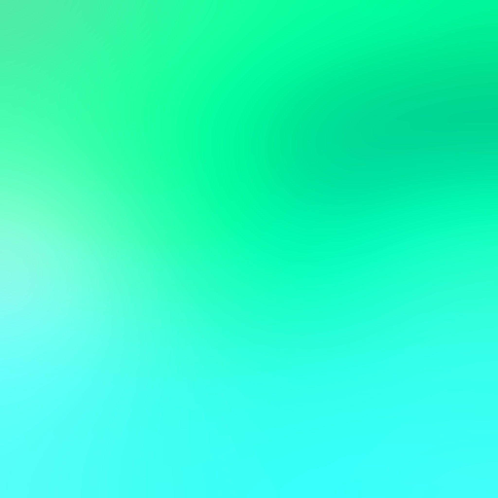 2048x2048 Teal Neon Wallpaper