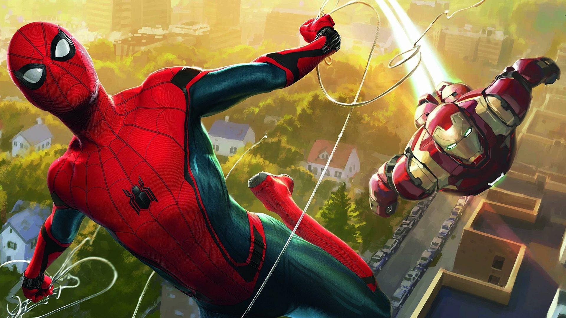 1920x1080 Iron Spider Man Wallpaper. Iron Man IPhone