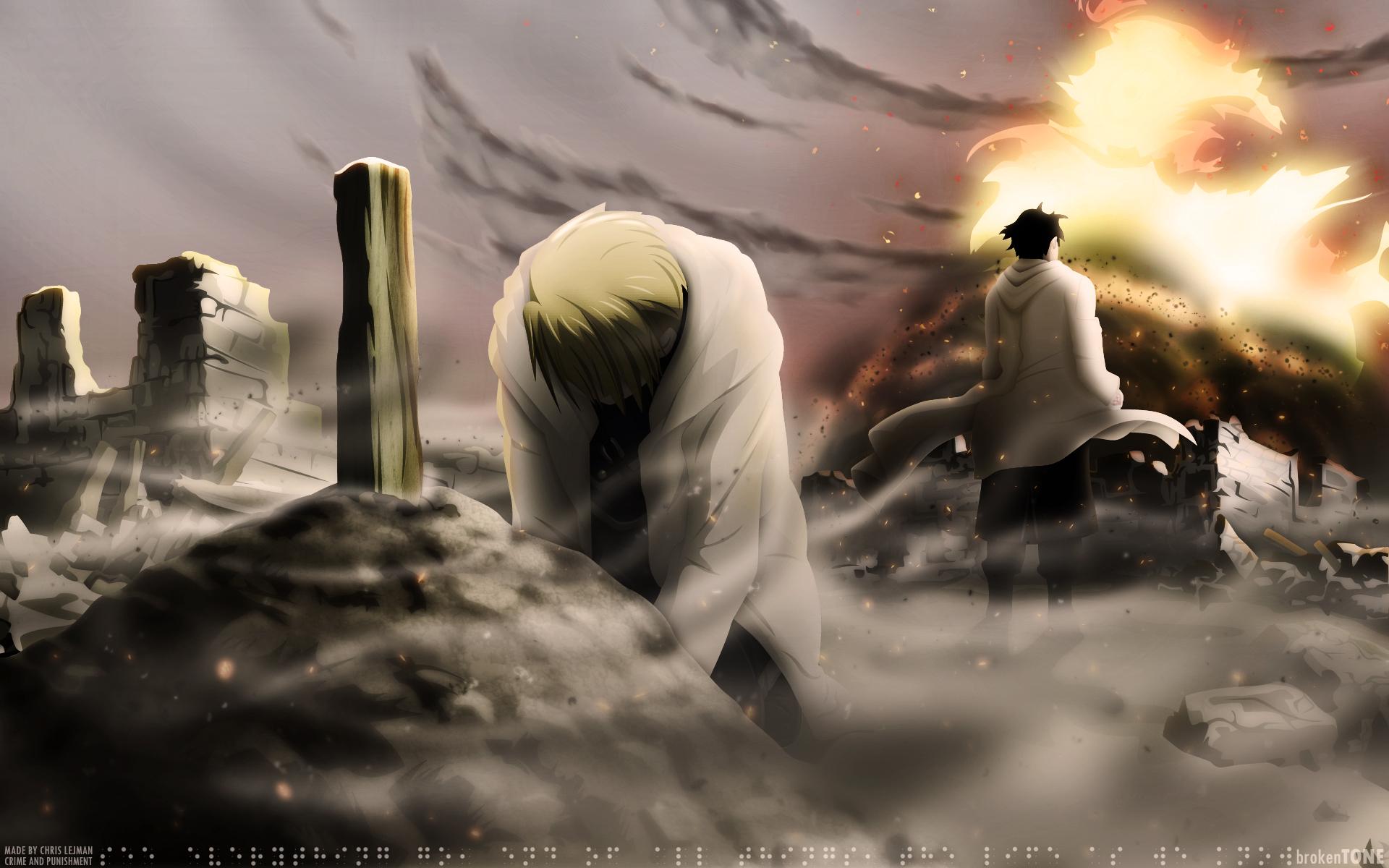 1920x1200 Fullmetal Alchemist Wallpaper: CRIME and PUNISHMENT