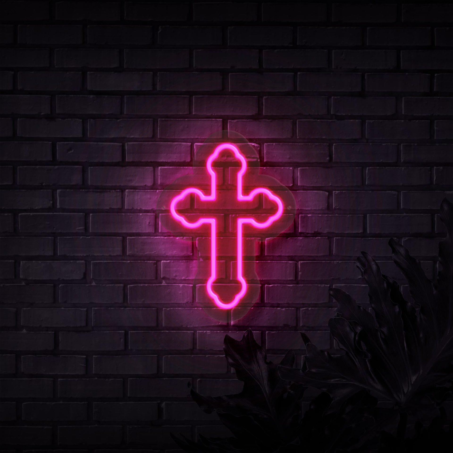 Neon Cross Wallpapers - Top Free Neon Cross Backgrounds - WallpaperAccess