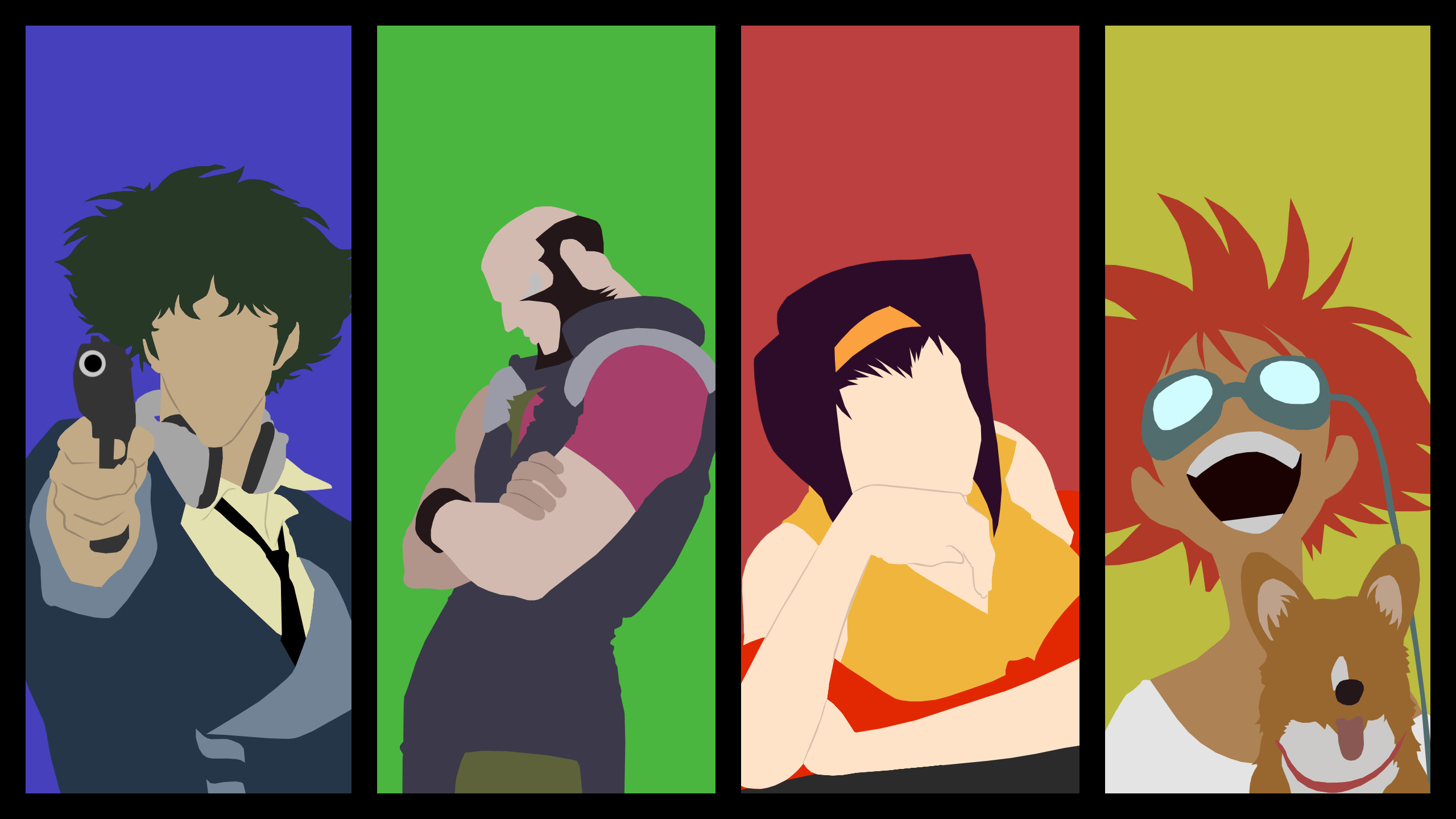 2560x1440 Bebop crew wallpaper I made. Any feedback is welcome!