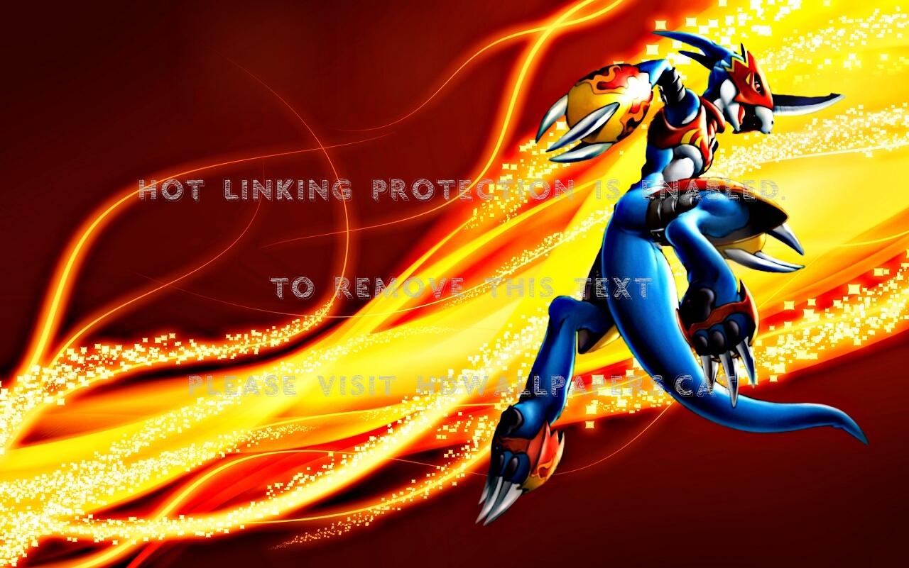 1280x801 flamedramon wallpaper digimon adventure 02