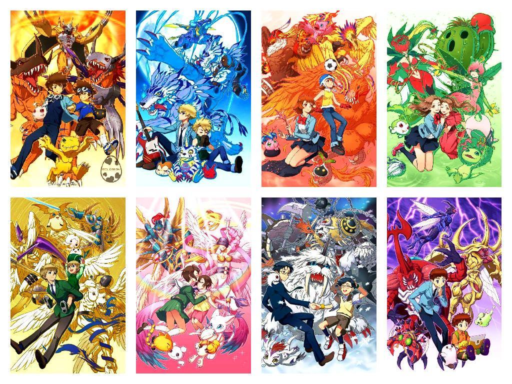 1024x768 Digimon Adventure Wallpaper