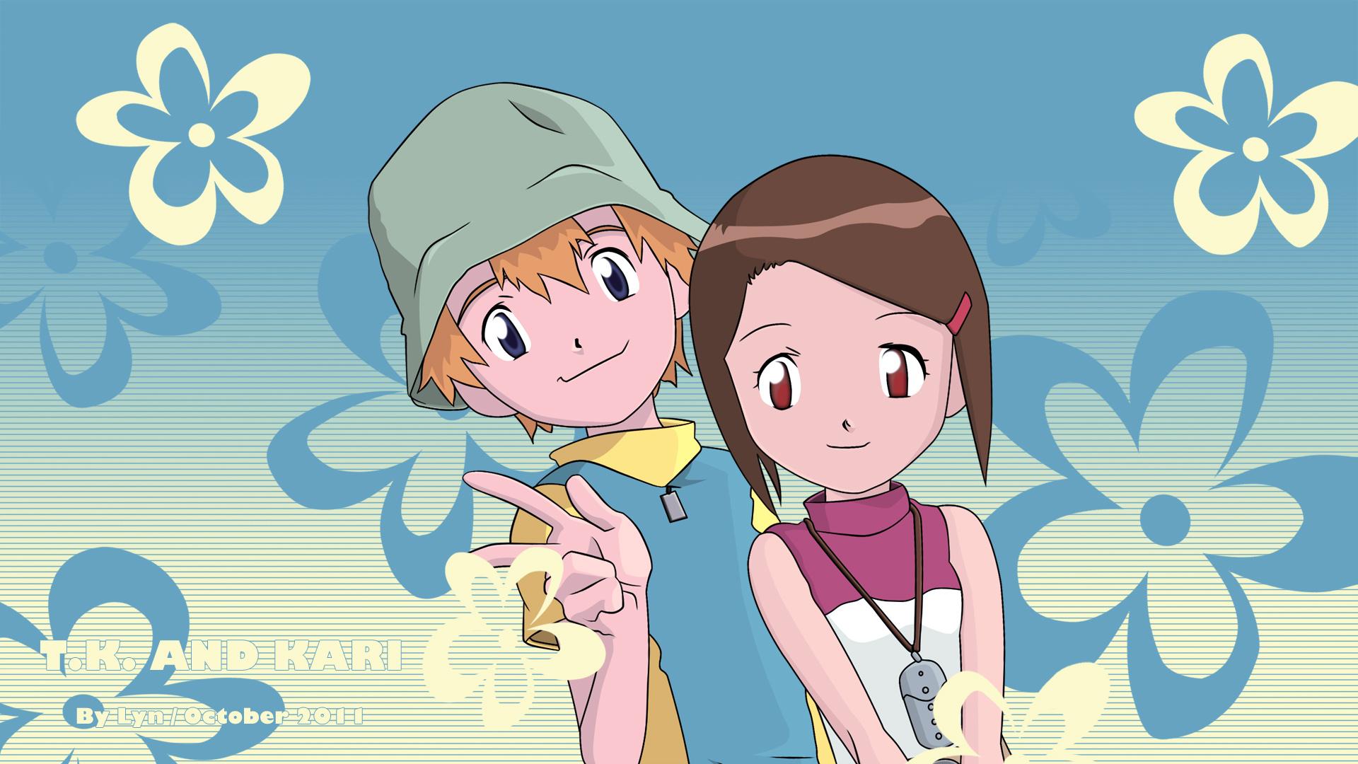 1920x1080 Toei Animation, Digimon Adventure, Hikari Yagami, Takeru
